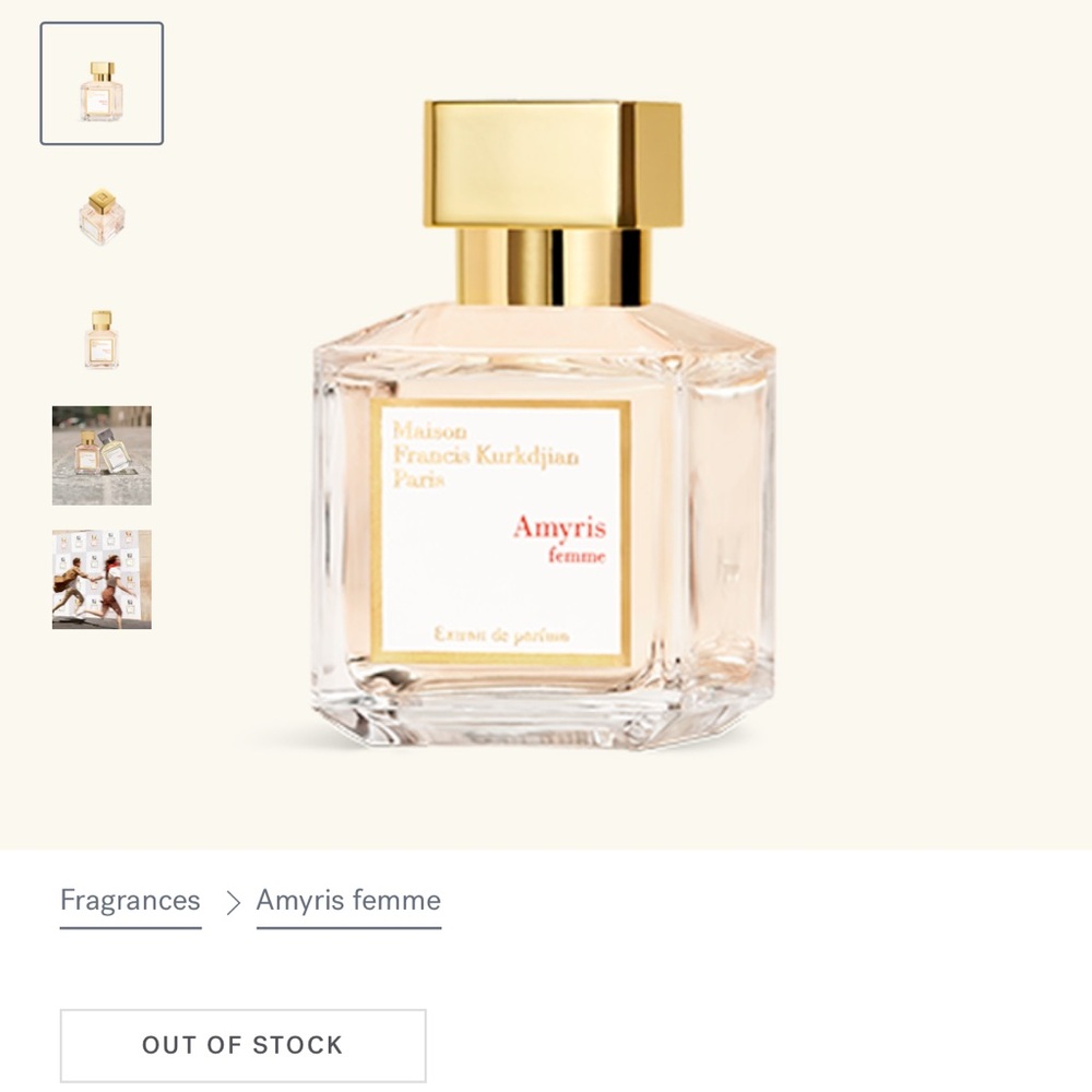 Maison Francis Kurkdjian Amyris Femme Extrait